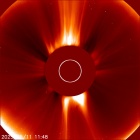 Latest LASCO C2 image of the Sun