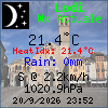 Current Weather Conditions in Lodi, ITALY