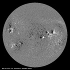 Latest SDO/HMI Magnetogram image of the Sun